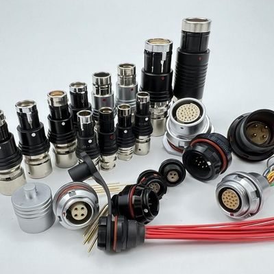 अच्छी कीमत Panel Mount Circular Waterproof IP68 Electrical Connectors 500 Mating Cycles ऑनलाइन