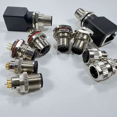 अच्छी कीमत Gold Plated Panel Mount Electrical Automotive Sensor Connectors For Harsh Environments ऑनलाइन