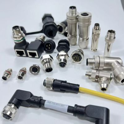 अच्छी कीमत Circular Shielding Industrial M5 M23 17 Pin Female Connector Waterproof ऑनलाइन