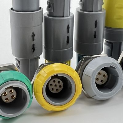 अच्छी कीमत ISO9001 Fastest Quick Circular Plastic Connectors For Medical Equipment ऑनलाइन