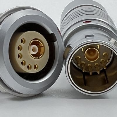 अच्छी कीमत Circular Multiple Contact Coaxial And Signals Weipu Sf6 Push Pull Connectors ऑनलाइन