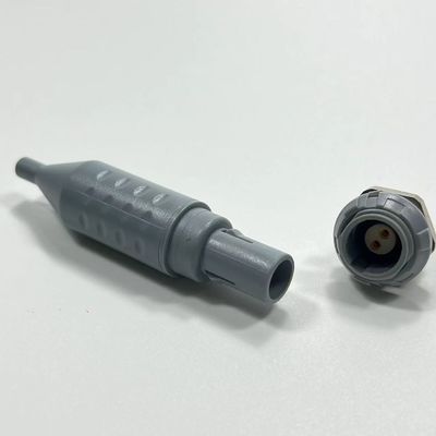 अच्छी कीमत LEMO Redel ODU Push Pull Cable Connectors Plastic Shell Disposable 2 ~ 14 Contacts ऑनलाइन