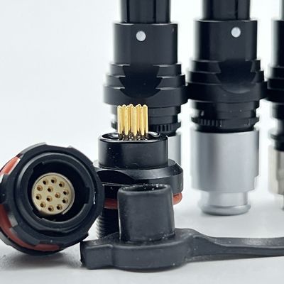 अच्छी कीमत UL Certified Industrial Electrical Circular Push Pull Connectors SF6 5000 Cycle ऑनलाइन