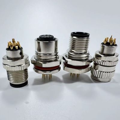 अच्छी कीमत IP67 Industrial Wire Waterproof Bulkhead Electrical Connectors Plug And Socket 2-19 Contacts ऑनलाइन