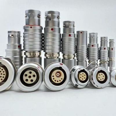 अच्छी कीमत Multiple 1 Coaxial M12 Circular Connector Push Pull Circular EMC Shielding ऑनलाइन